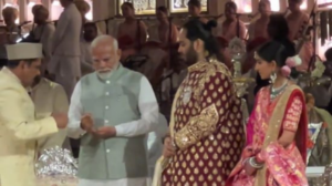 PM Narendra Modi blessed Anant Radhika