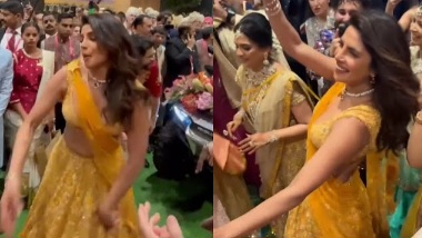 Priyanka Chopra dancing in Ambani wedding