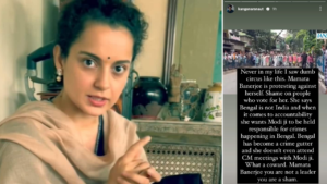 Kangana refers protests as circus
