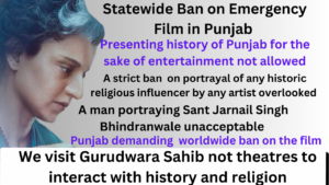 Statewide Ban on Emergency Film in Punjab