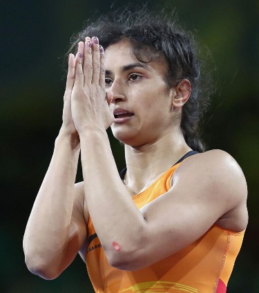 Vinesh Phogat disqualified for overweight