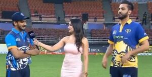 Manuwar and Elvish Yadav at Celebrity IPL Match 24