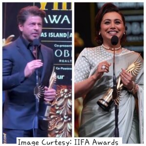 Srk and Rani win IIFA Awards