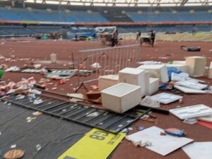Jawaharlal Nehru Stadium condition Shocks players