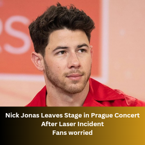 Nick Jonas panickingly Leaves Stage in Prague Concert