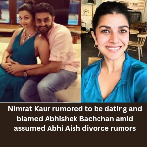 Nimrat Kaur rumored to be dating Abhishek Bachchan amid Abhi Aish marital rift