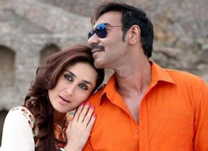 Ajay Devgn and Kareena Kapoor in Singham Again