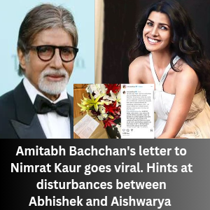 Amitabh Bachchan's letter to Nimrat Kaur goes viral