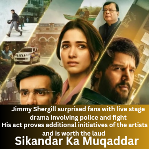 Jimmy Shergill surprised fans with live stage drama involving police