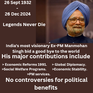 Ex-PM Manmohan Singh Passes Away