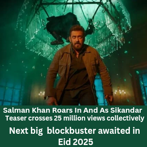 Salman Khan Roars In And As Sikandar