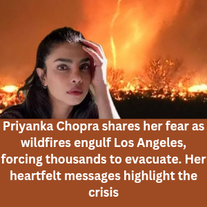 Priyanka Chopra shares her fear as wildfires engulf Los Angeles