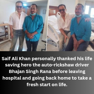 Saif Ali Khan personally thanked his life saving hero