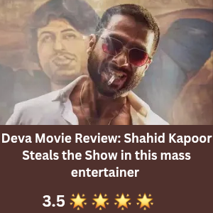 Deva Movie Review Shahid Kapoor Steals the Show in this mass entertainer