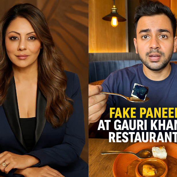 Fake Paneer at Gauri Khan's Torii