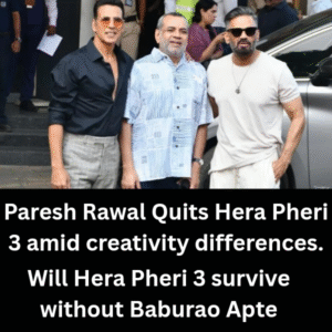 Paresh Rawal Quits Hera Pheri 3 amid creativity differences