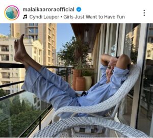Malaika Arora post liked by Arjun Kapoor