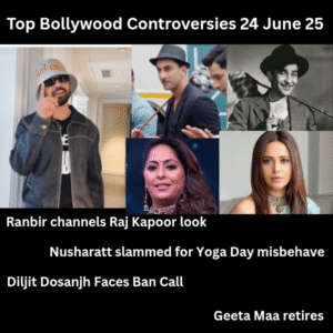 Top Bollywood Controversies 24 June 25