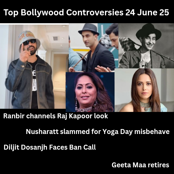 Top Bollywood Controversies 24 June 25