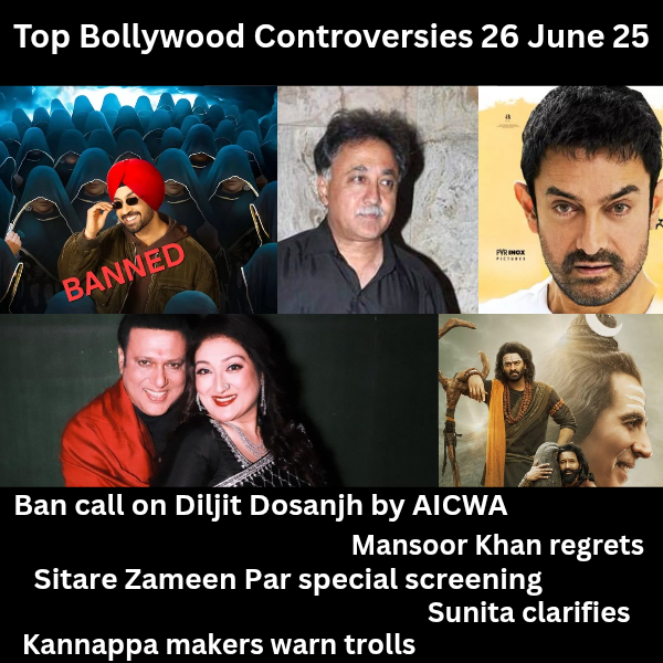 Top Bollywood Controversies 26 June 25